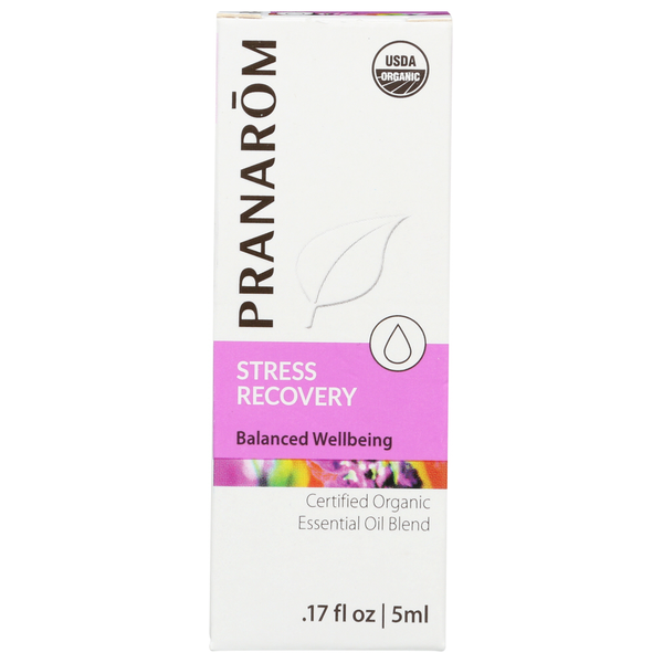 Vitamins & Minerals Pranarom Org Stress Recovery Essential Oil hero