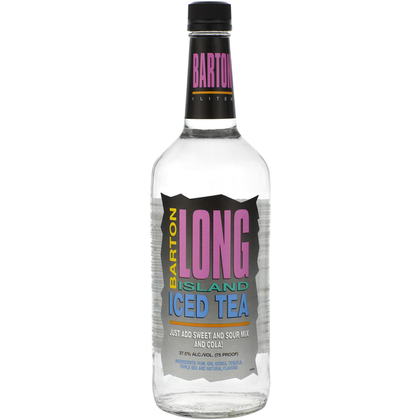 Pre-Mixed Cocktails Barton Distilling Company Long Island Iced Tea, 37.500% Alcohol hero