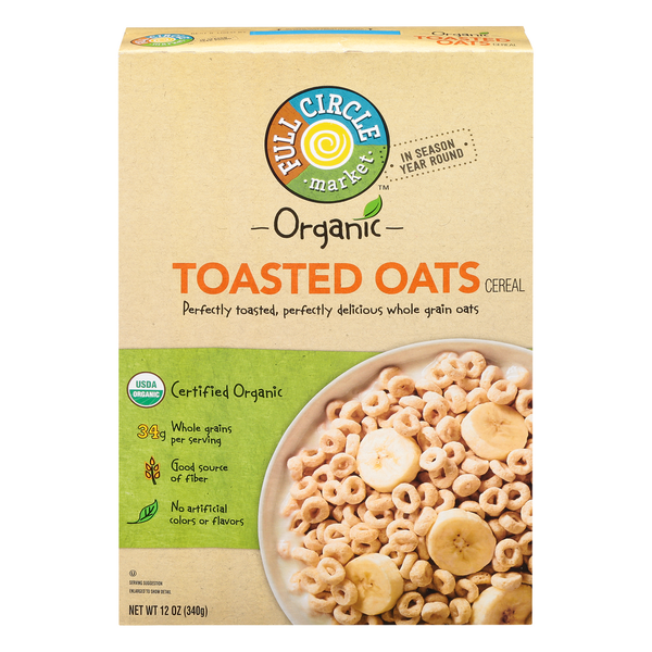 Instant Foods Full Circle Cereal, Toasted Oats hero