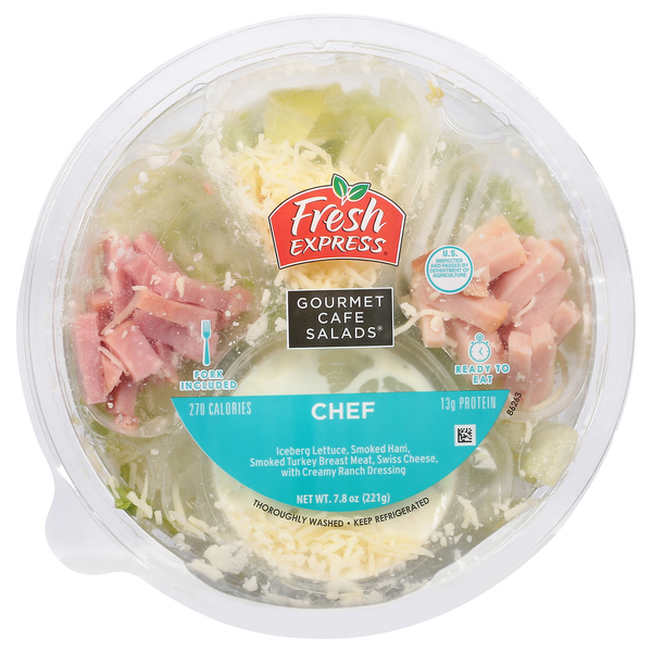 Packaged Produce & Salad Fresh Express Salad, Chef hero