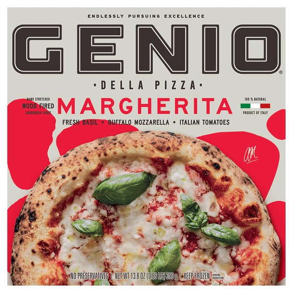 Frozen Pizza Genio Della Pizza Margherita Pizza hero