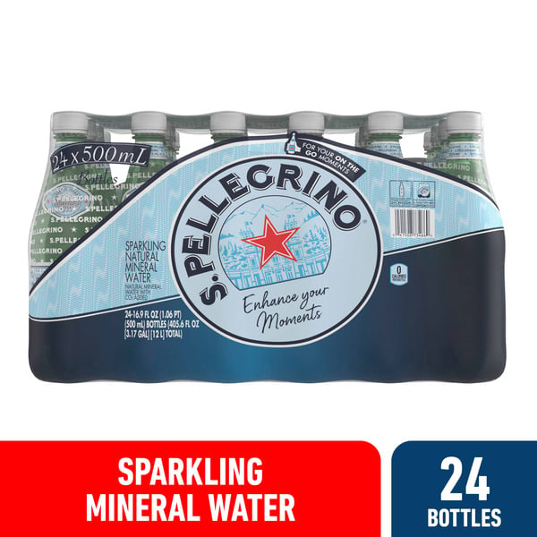 Water, Seltzer & Sparkling Water San Pellegrino Sparkling Natural Mineral Water hero