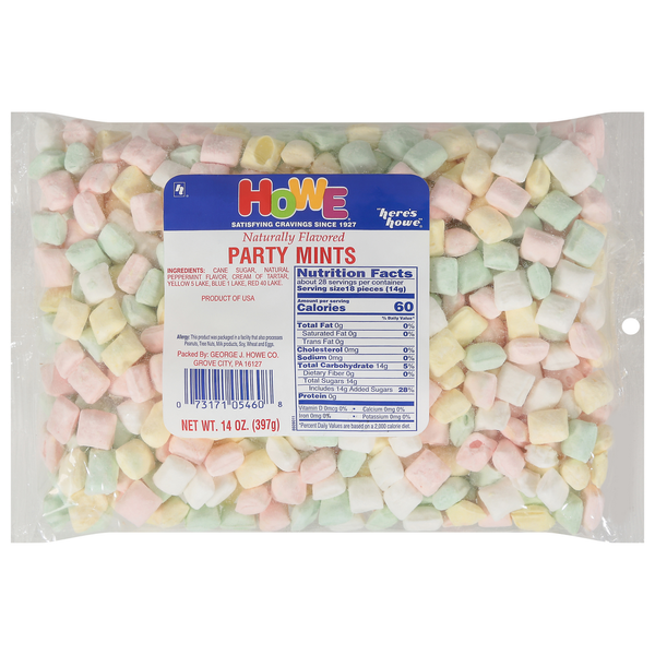 Mint & Gum Howe Mints, Party hero