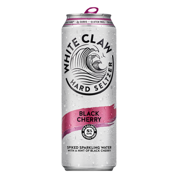 Beers & Coolers White Claw Black Cherry Single hero