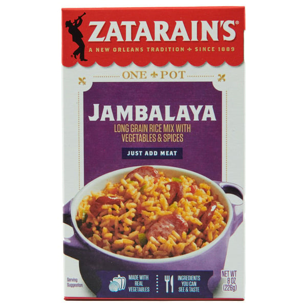 Instant Foods Zatarain's Jambalaya Rice Mix hero