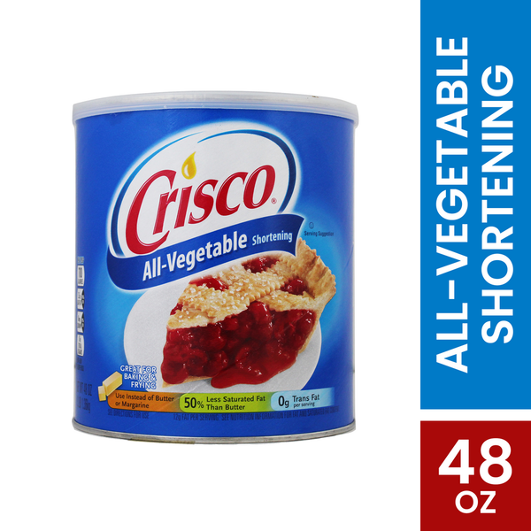 Oils & Vinegars Crisco All-Vegetable Shortening hero