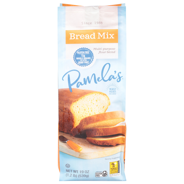 Doughs, Gelatins & Bake Mixes Pamela's Gluten Free Bread Mix hero