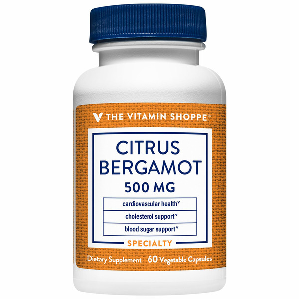 The Vitamin Shoppe Citrus Bergamot 500 MG hero