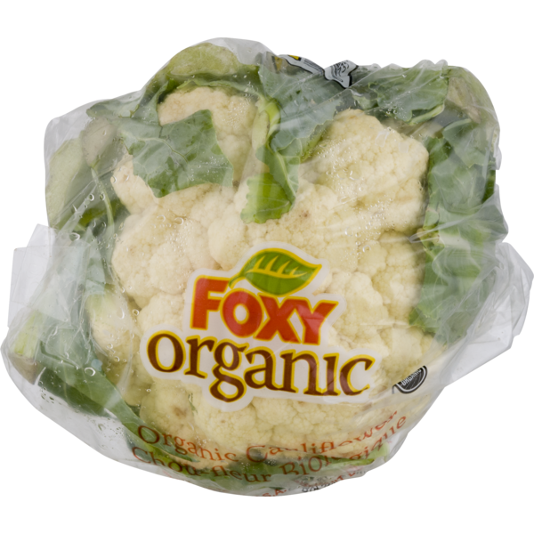 Fresh Vegetables Foxy Organic Cauliflower hero