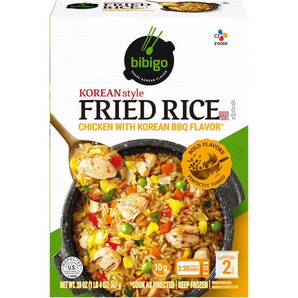 Prepared Meals Bibigo® Korean Style Fried Rice Chicken with Korean BBQ hero