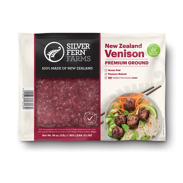 Meat Silver Fern Farms Pasture-Raised Premium Ground Venison, 95% lean hero