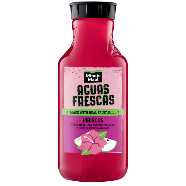 Minute Maid Aguas s Hibiscus Bottle hero