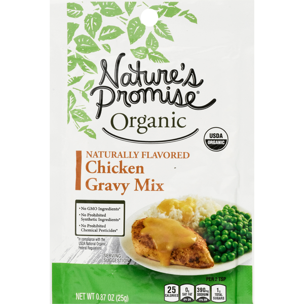 Soup, Broth & Bouillon Nature's Promise Gravy Mix, Chicken hero