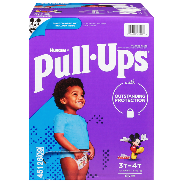 Diapers & Wipes Pull-Ups Boys' Potty Training Pants, 3T-4T (32-40 lbs) hero