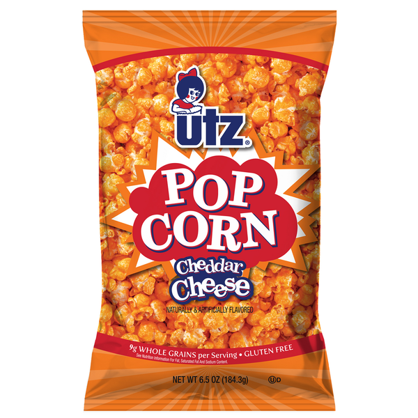 Popcorn & Jerky Utz Popcorn Cheese hero