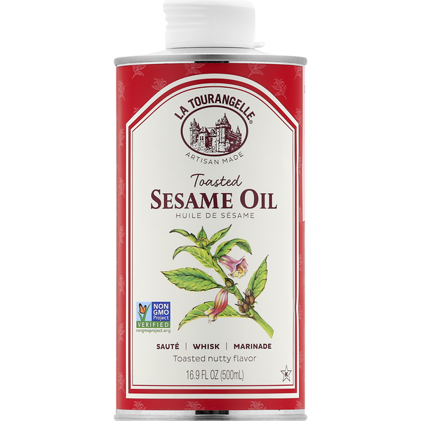 Salad Dressing, Oils & Vinegars La Tourangelle Sesame Oil, Toasted hero