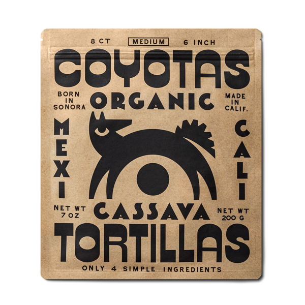 Tortillas & Flat Bread Coyotas Organic, Cassava Tortillas, Medium hero