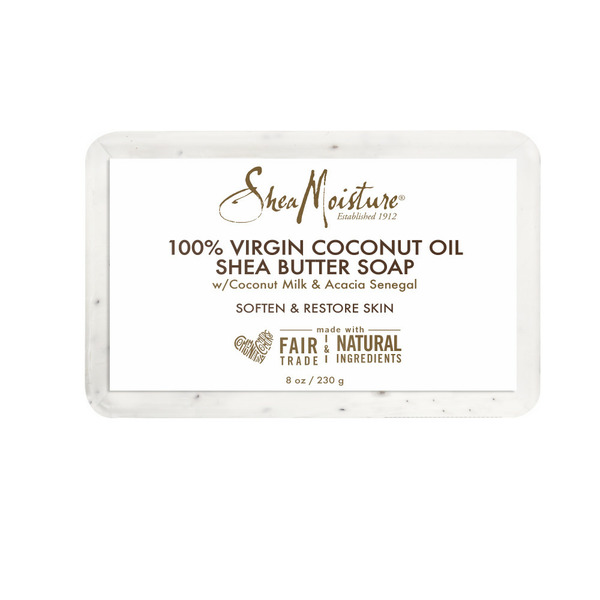 Body Lotions & Soap SheaMoisture Shea Butter Soap 100% Virgin Coconut Oil hero