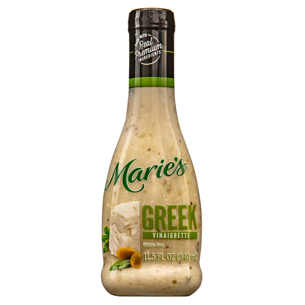 Salad Dressing & Toppings Marie's Dressing Greek Feta Bottle hero