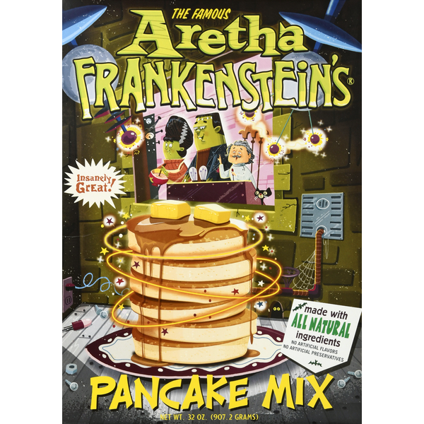 Hot Cereal & Pancake Mixes Aretha Frankenstein's Pancake Mix hero