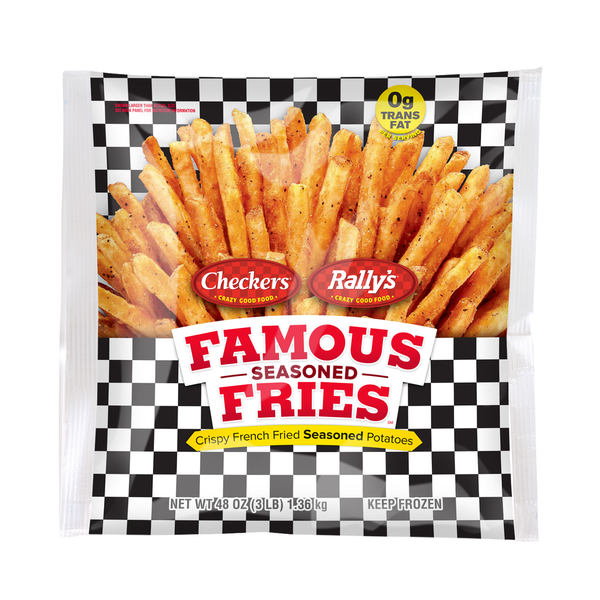 Frozen Appetizers & Sides Checkers Rallys Checker/Rally's Famous Seasoned Fries hero