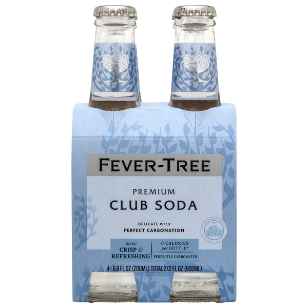 Water, Seltzer & Sparkling Water Fever-Tree Premium Natural Mixers Club Soda hero