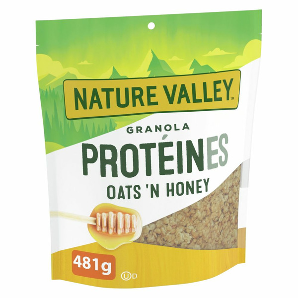 Energy & Granola Bars Nature Valley Protein Granola, Oats 'n Honey, Family Size hero