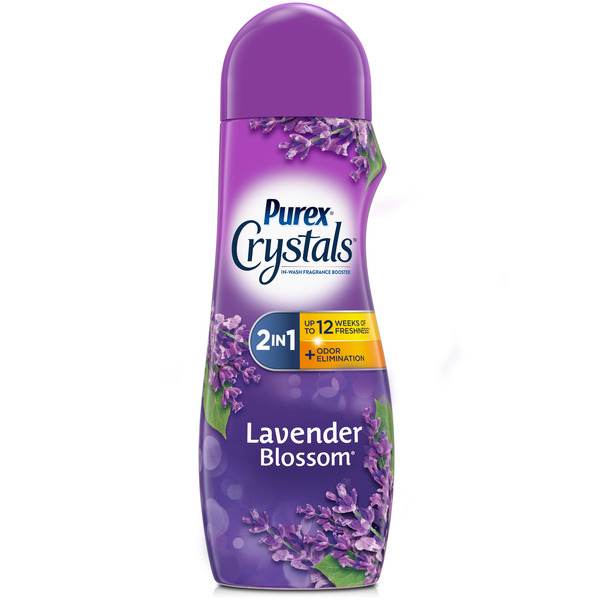 Laundry Purex In-Wash Fragrance Booster, Lavender Blossom, 2 in 1 hero