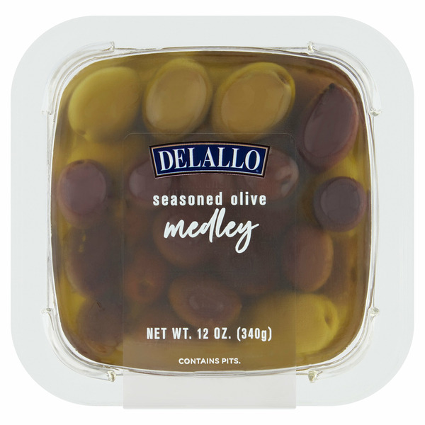 Pickled Goods & Olives DeLallo Seasoned Olive Medley hero