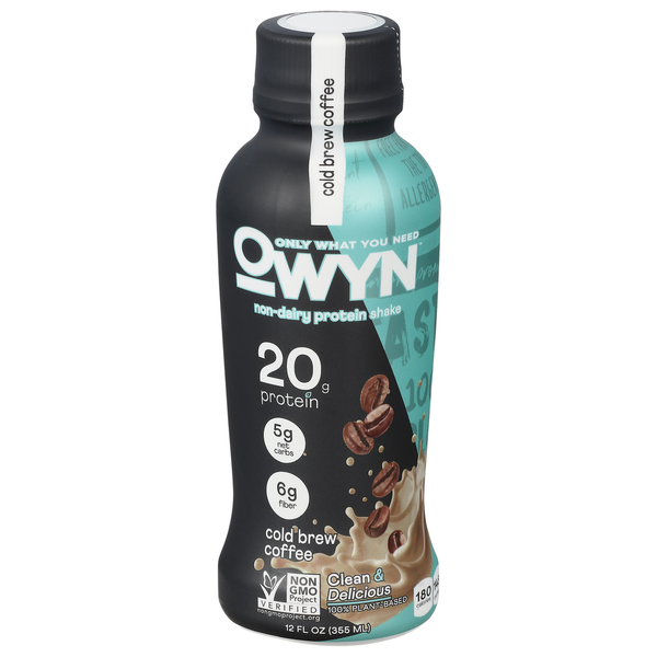 Protein & Meal Replacements OWYN Cold Brew Coffee Plant Based Protein Drink hero