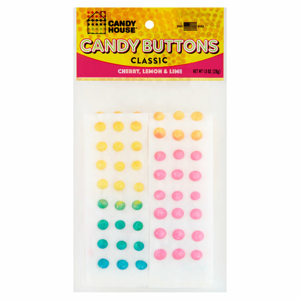 Candy & Chocolate Candy House Cherry Lemon & Lime Classic Candy Buttons hero