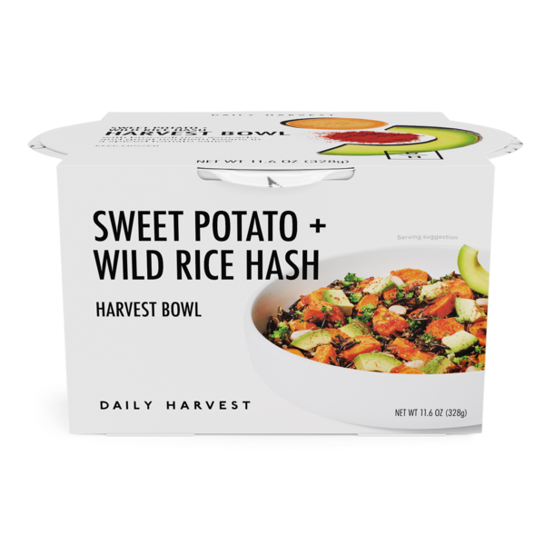 Frozen Meals Daily Harvest Sweet Potato + Wild Rice Hash Harvest Bowl hero