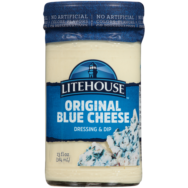 Salad Dressing & Toppings Litehouse Original Blue Cheese Dressing & Dip hero