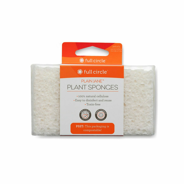 Full Circle Plain Jane Plastic Free Plant Sponges hero