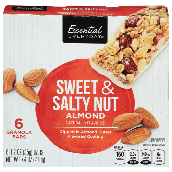 Energy & Granola Bars Essential Everyday Granola Bars, Almond, Sweet & Salty Nut hero