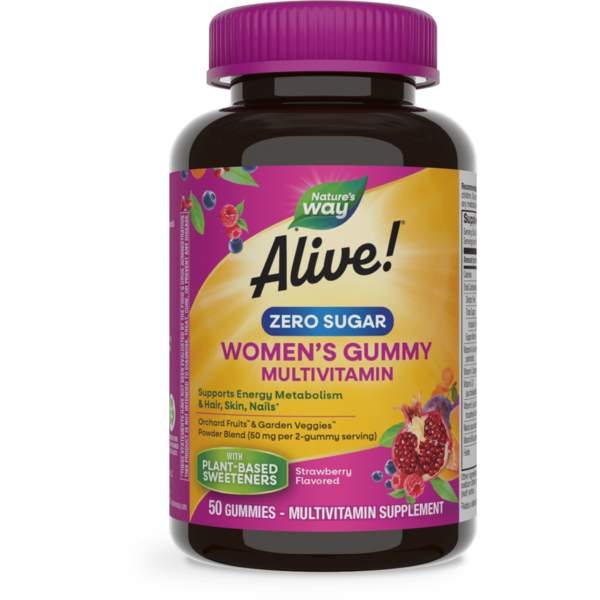 Nature's Way Alive!® Zero Sugar Womens Gummy Multivitamin hero