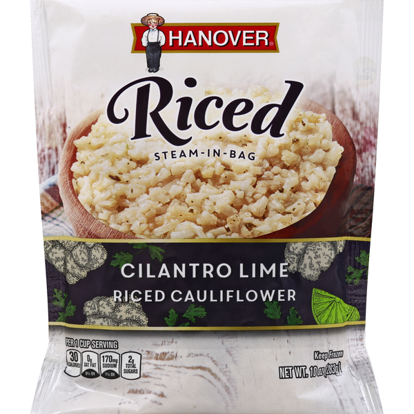 Frozen Appetizers & Sides Hanover Riced Cauliflower, Cilantro Lime hero