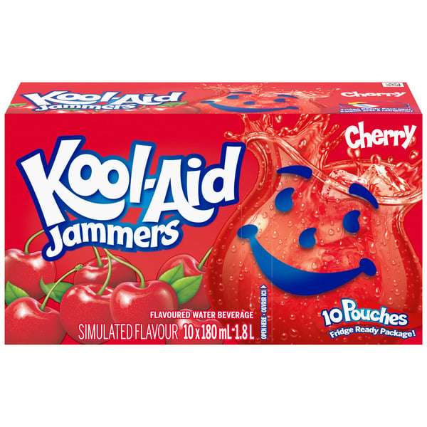 Juice & Nectars Kool-Aid Jammers, Cherry hero