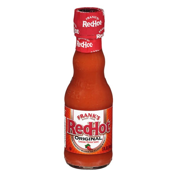 Pantry Frank's RedHot® Original Cayenne Pepper Hot Wing Sauce hero