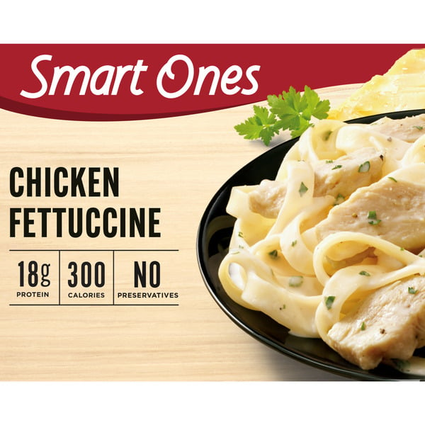 Frozen Meals Smart Ones Chicken Fettuccine with Parmesan Sauce Frozen Meal hero