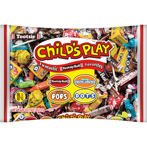 Candy, Chocolate & Gum Tootsie Pops Tootsie Child's Play Funtastic Favorites Variety Pack hero