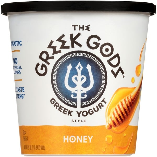 Yogurt Greek Gods Yogurt, Honey, Greek Style hero