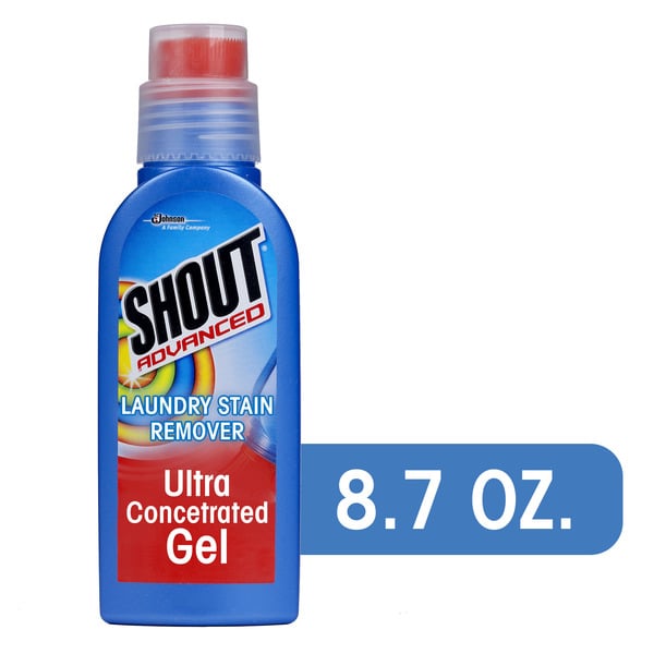 Laundry Shout Advanced Ultra Concentrated Gel Stain Scrubber hero