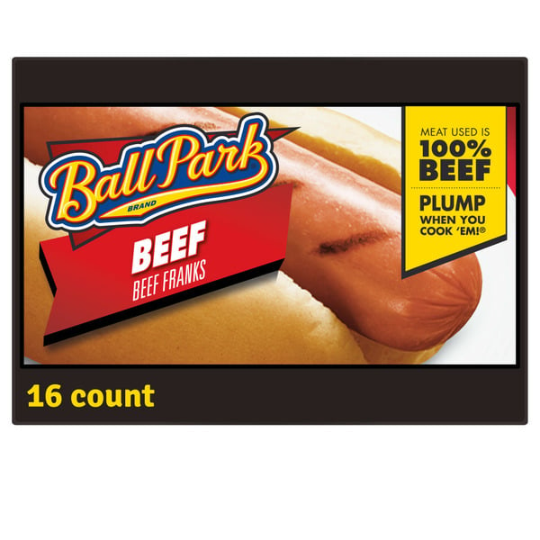 Hot Dogs & Sausage Ball Park Beef Hot Dogs hero