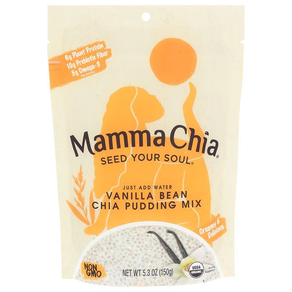 Mamma Chia Organic Chia Pudding Mix, Vanilla Bean hero