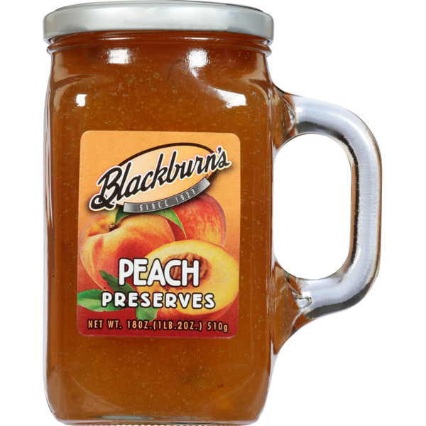 Spreads Blackburn's Preserves, Peach hero