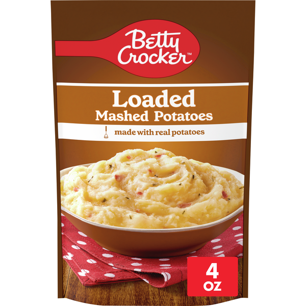 Instant Foods Betty Crocker Loaded Mashed Potatoes hero