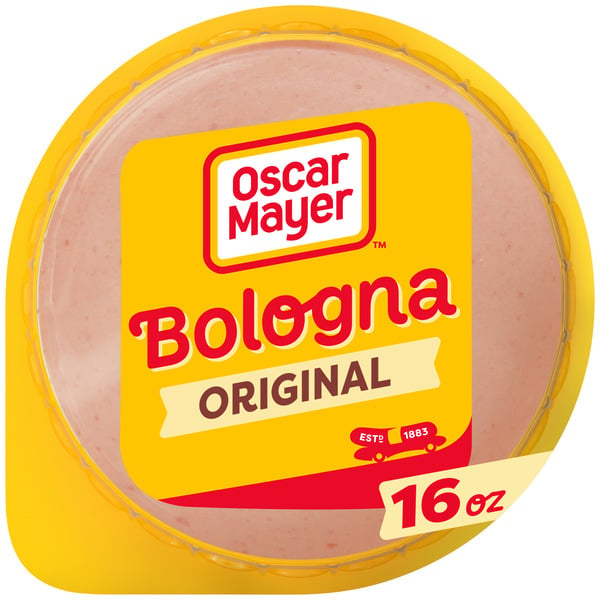 Packaged Meat Oscar Mayer Bologna Sliced Deli Sandwich Lunch Meat hero