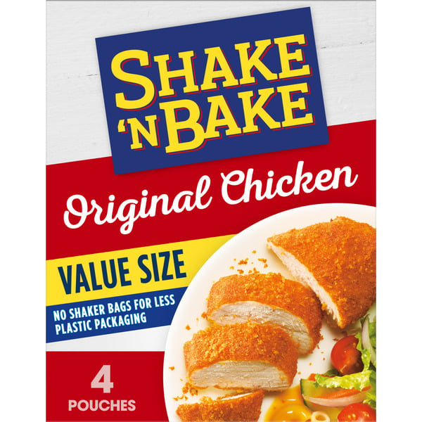 Marinades & Meat Preparation Shake 'N Bake Original Chicken Seasoned Coating Mix Value Size hero