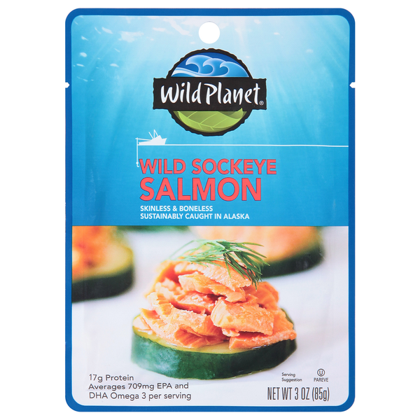 Canned Meat & Seafood Wild Planet Salmon, Wild Sockeye hero